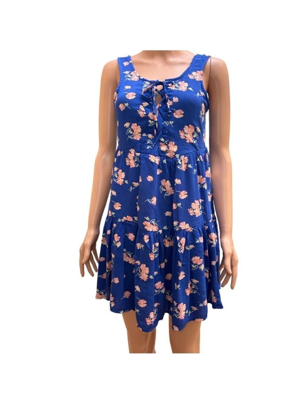 American Eagle Outfitters Royal Blue Sleeveless Mini Dress XXS NWT